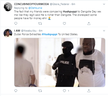 Nigerians react to Hushpuppi and Woodberry