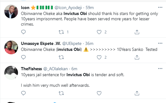 Obinwanne "Invictus Obi" Okeke sentenced to 10 years in prison, Nigerians reacts