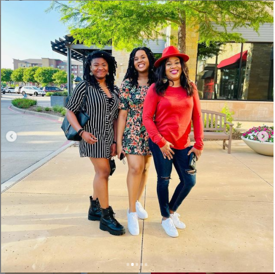 Actress Stella Damasus shares lovely photos with her grown-up daughters