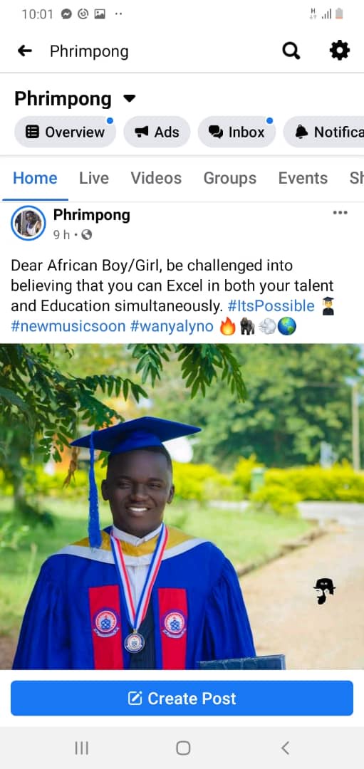 Education with Talent is Possible - Says Phrimpong As He Graduates From University