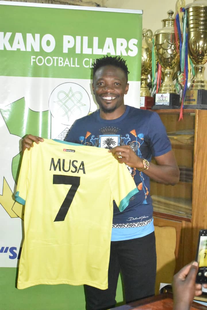 Super Eagles captain, Ahmed Musa turned down salary talks and will play for Kano Pillars for free - NPFL chairman, Shehu Dikko reveals