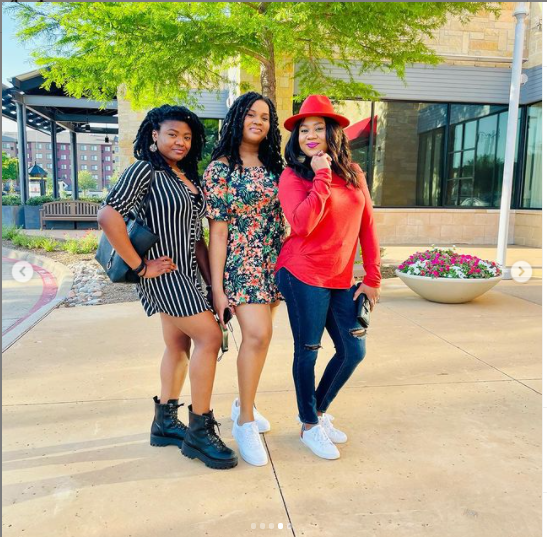 Actress Stella Damasus shares lovely photos with her grown-up daughters