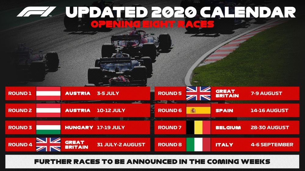 Grand Prix Schedule 2022 F1 2022 Calendar: Stages, Dates Of The Formula 1 Grand Prix - Opera News