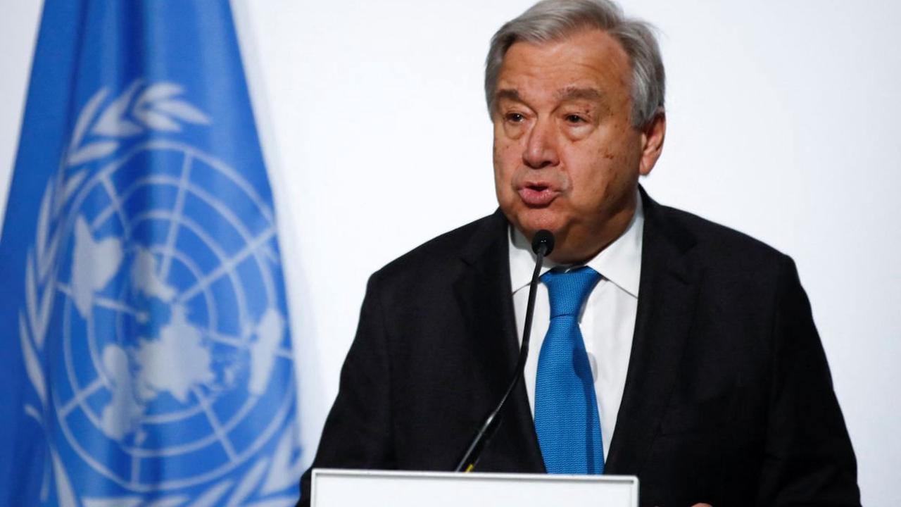 Le chef de l'ONU appelle à taxer les profits exceptionnels dans les énergies fossiles