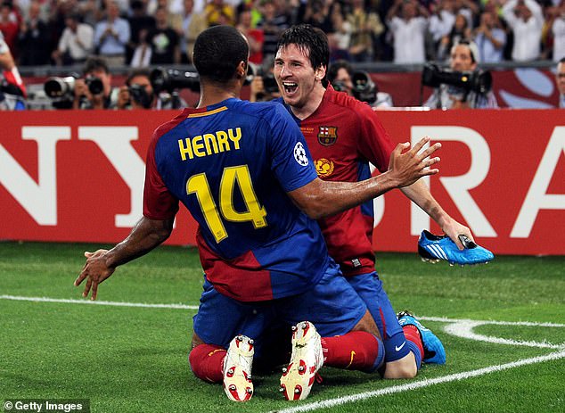 Messi says he didn't dare make eye contact with the iconic Frenchman when he first arrived