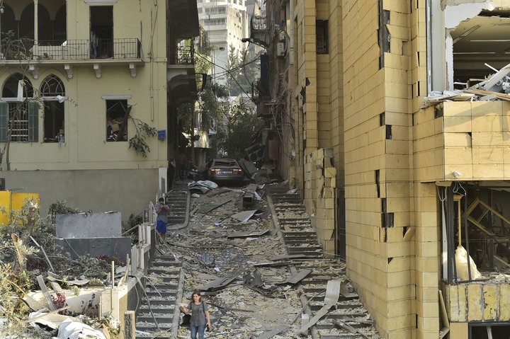 Explosion in Lebanon