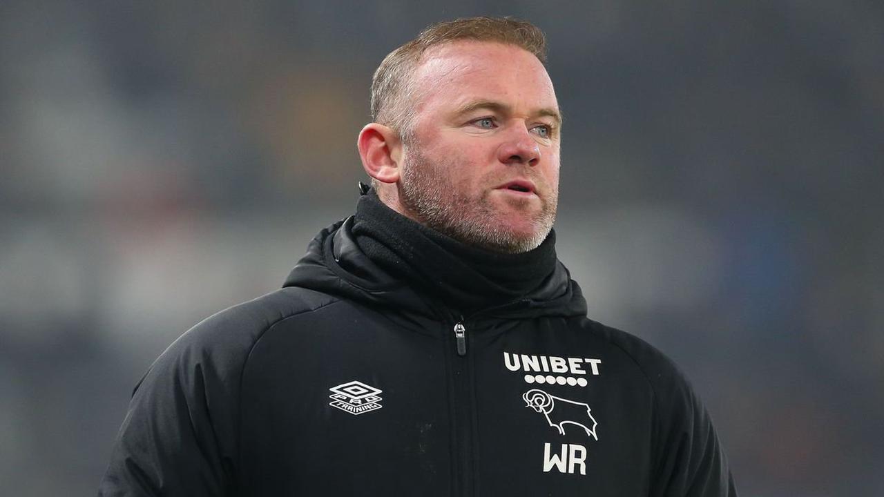 Derby boss Wayne Rooney ‘flattered’ by Everton link