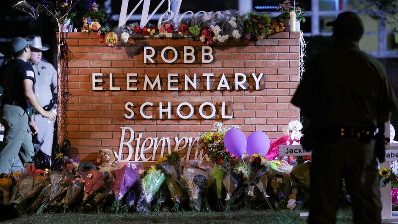 Texas school shooting: Husband of killed teacher 'dies of grief'