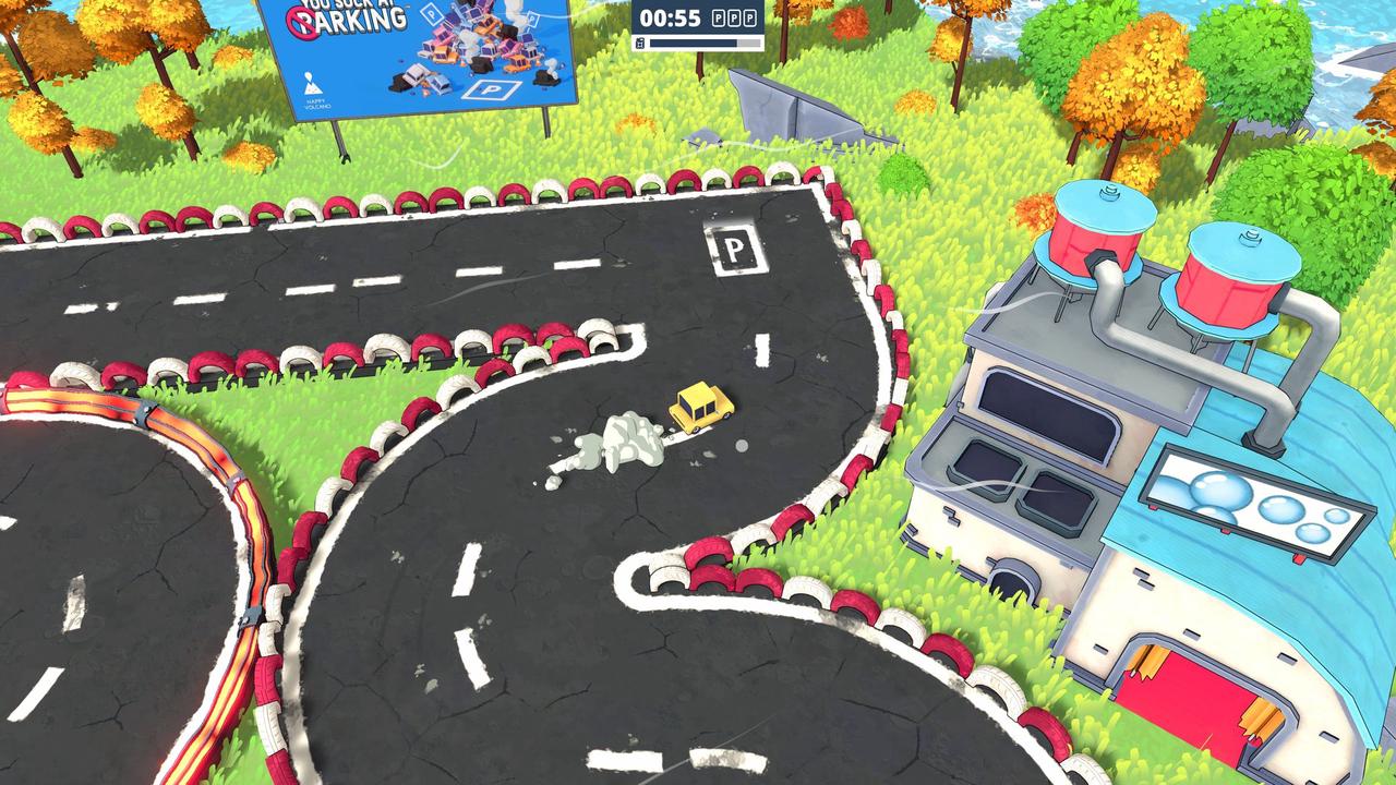 Test You Suck at Parking – Quand Micro Machines rencontre le Die and Retry