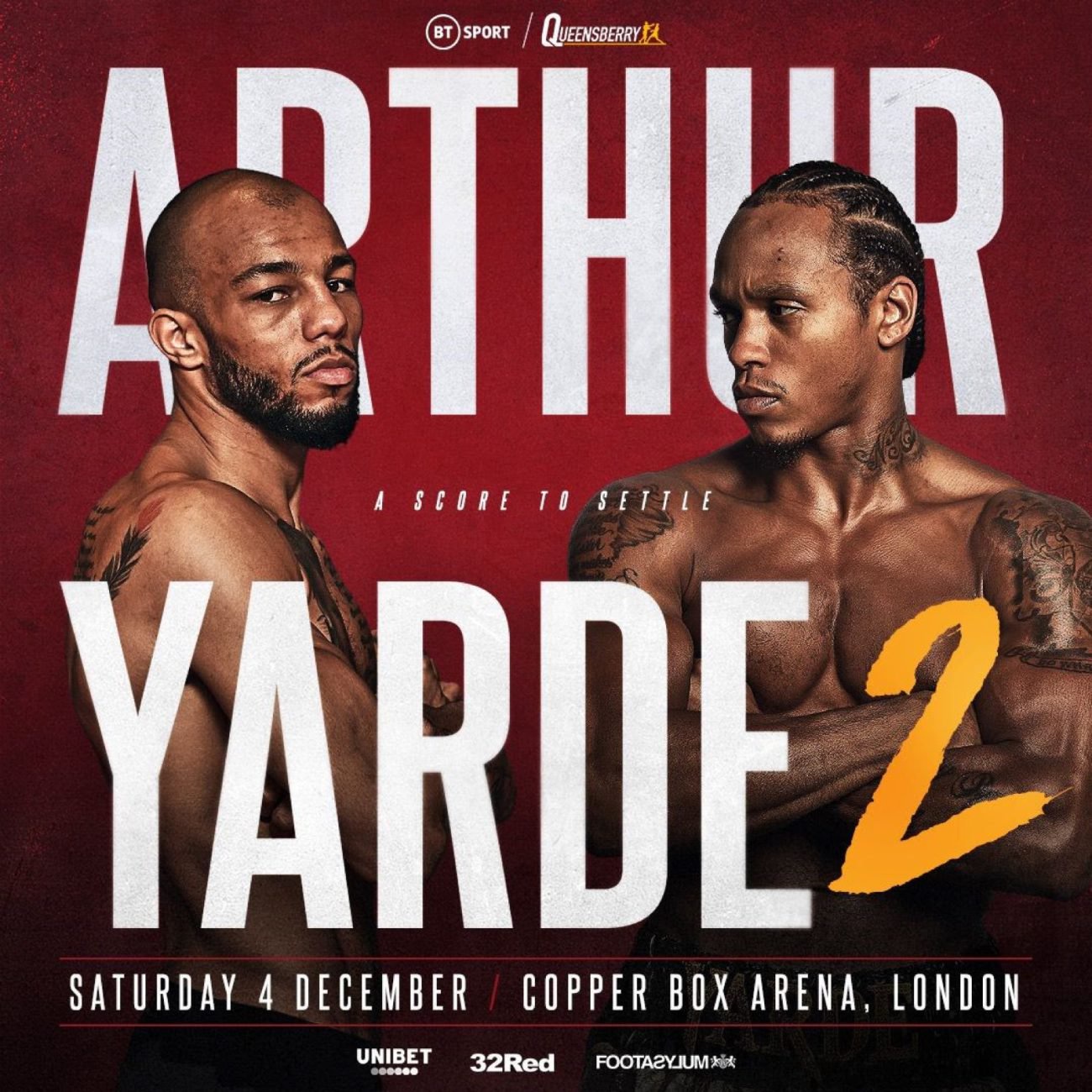 lyndon arthur vs anthony yarde ii on bt sport on dec 4 boxing news 24 opera news