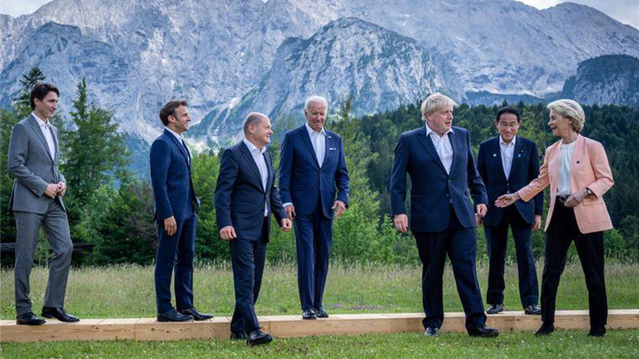 G7-Regierungschefs machen sich über Putin lustig