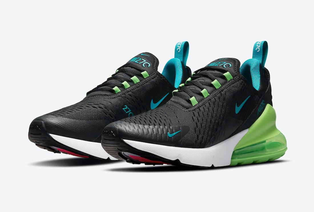 Nike Air Max 270 Black Neon Green Blue Pink Dj5136 001 Release Date Info Opera News
