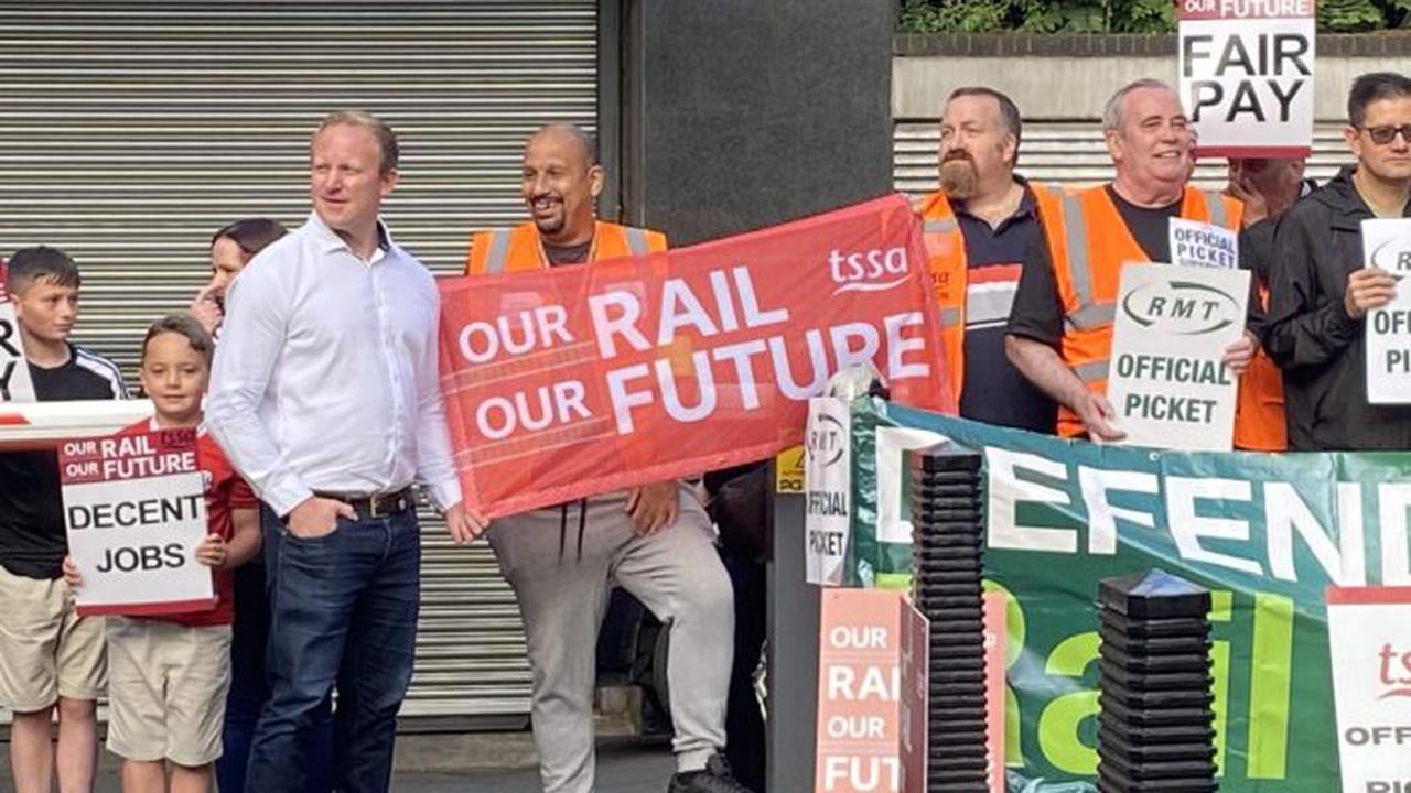 Labour Transport minister sacked for defying Starmer and joining RMT picket line