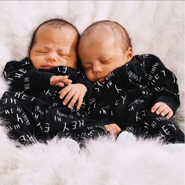 Nick Cannon and DJ Abby DeLaRosa celebrate their beautiful twins as they clock 1-month -old (photos)