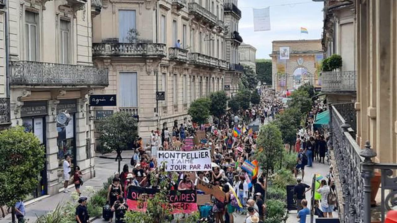 Montpellier : la 28e marche des fiertés colore le centre-ville
