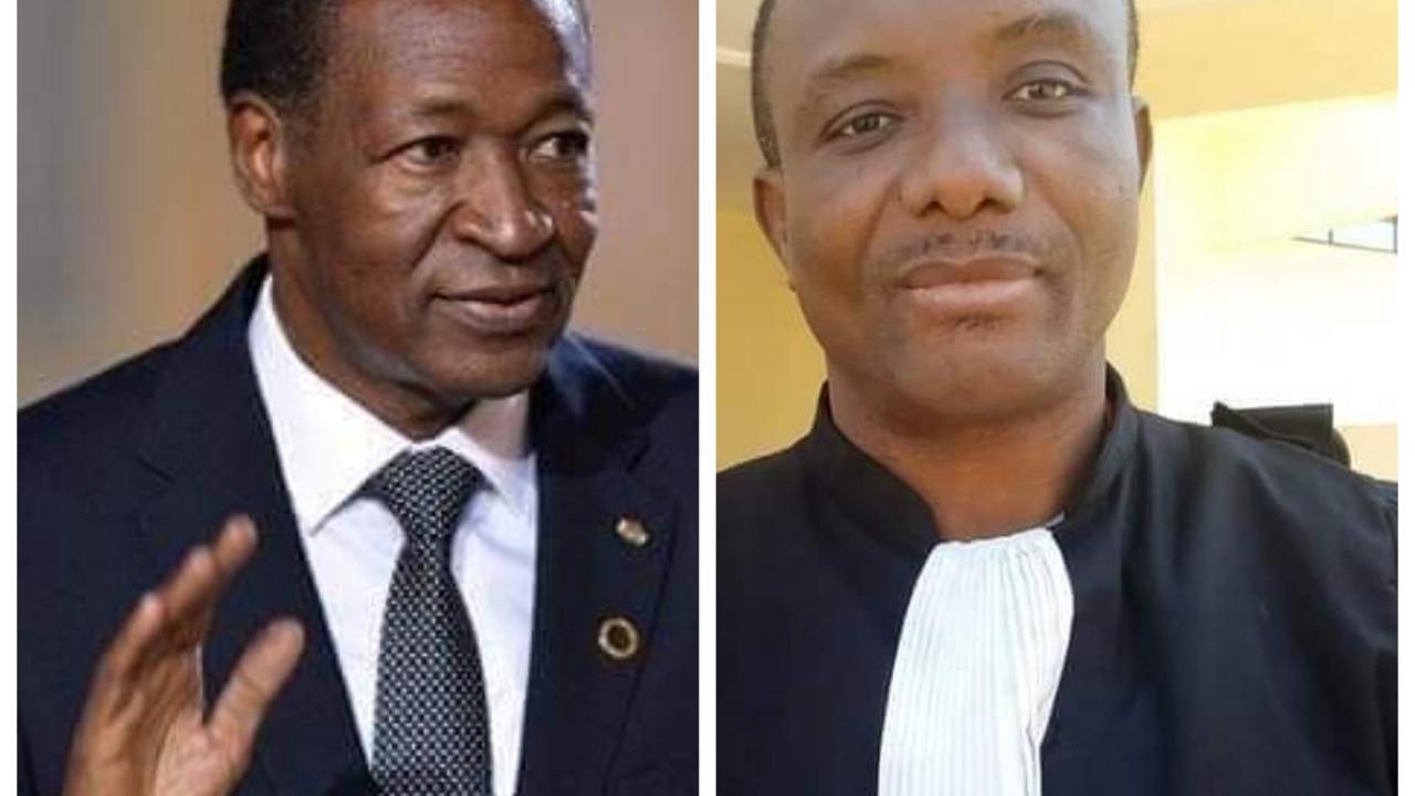 "Blaise Compaoré serait arrêté s'il mettait les pieds au Burkina Faso" selon maître Prosper Farama