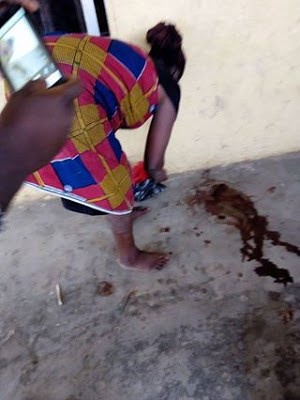 woman delivers goat rivers state.jpg