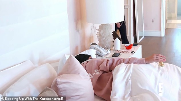 'I need tacos" Kylie rang her bell again and again, summoning momager Kris