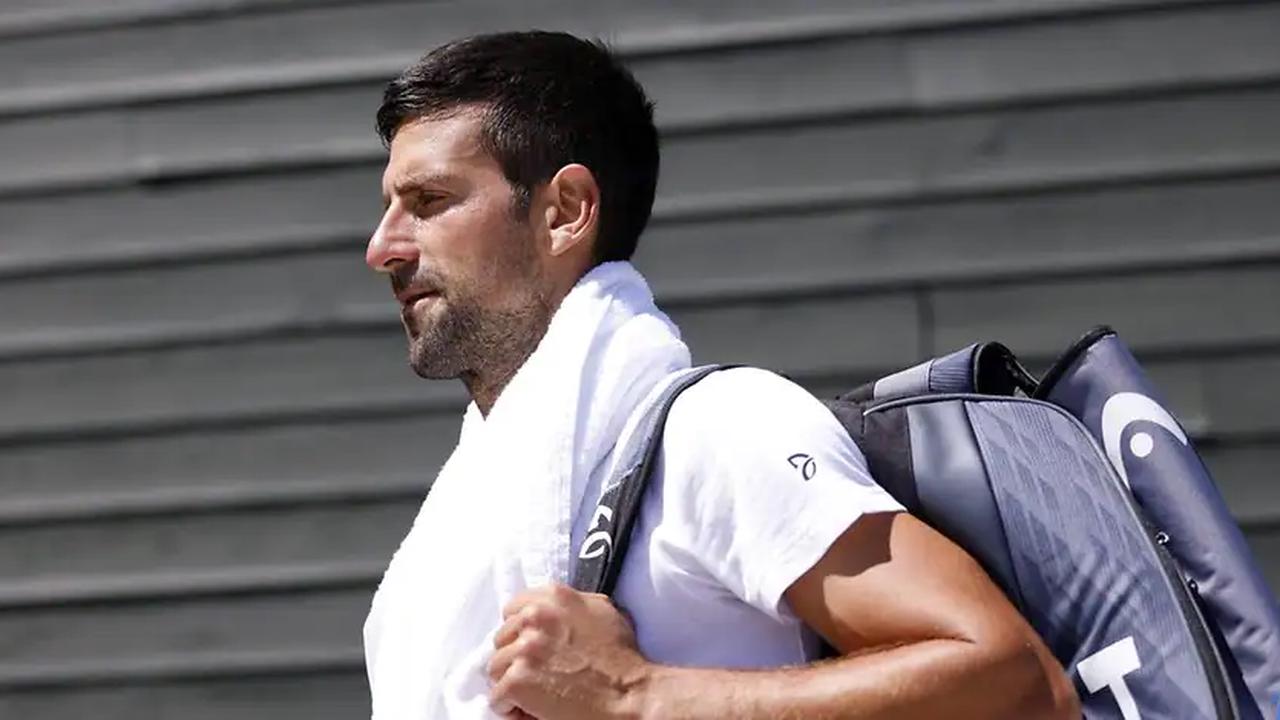 Trainingspartner hat Corona: Muss ungeimpfter Djokovic in Wimbledon aufgeben?