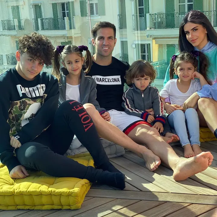  The Fabregas family have shared some hilarious moments on social media