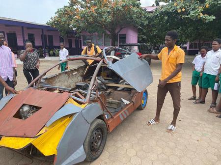 Kelvin Odartei : le jeune Ghanéen qui a fabriqué sa propre voiture à 14 ans (vidéo)