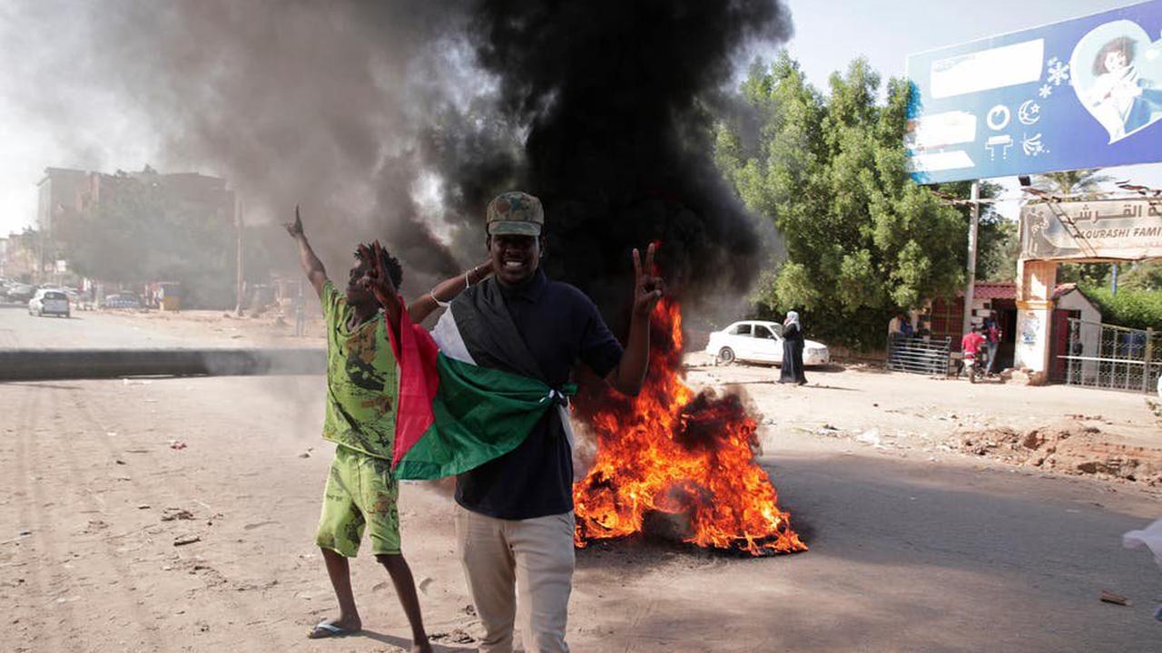 Tens of thousands protest in anti-military marches in Sudan