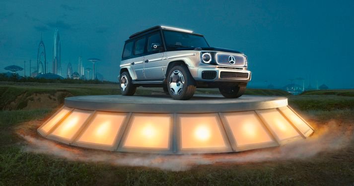 Take A Look At The All Electric Mercedes Eqg Concept Opera News