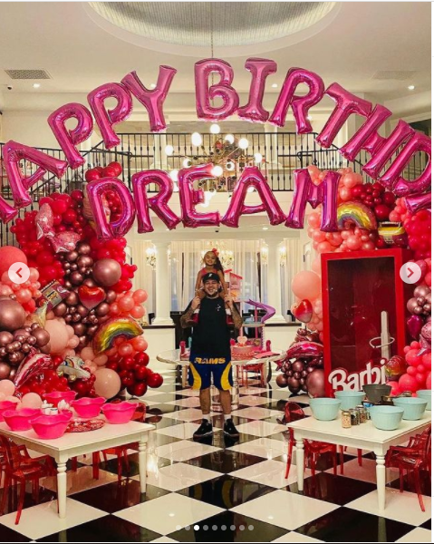 Rob Kardashian and Blac Chyna throw Epic Barbie-Themed Party?to celebrate their daughter Dream