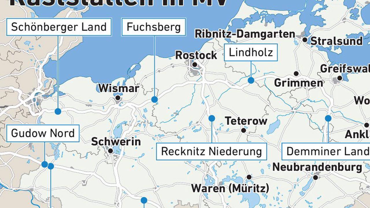 KostenpflichtigAutobahnen in Mecklenburg-Vorpommern: Diese Raststätten bieten sich für Urlauber an