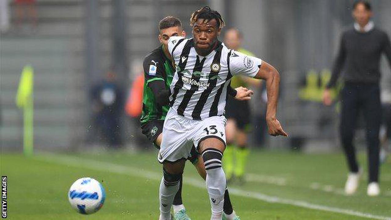 Destiny Udogie: Tottenham sign Italy Under-21s defender from Udinese for £15m