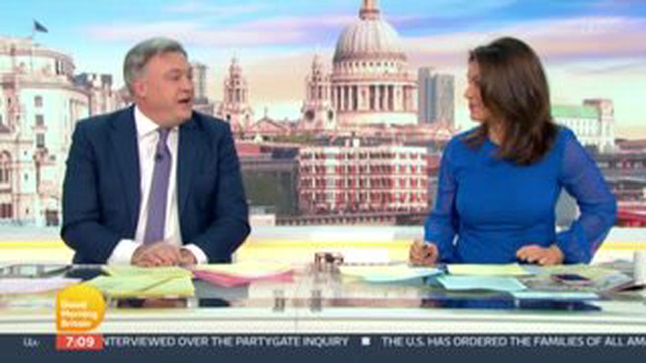 'Definitely not!' Susanna Reid reacts as GMB viewers call out suspected wardrobe mishap