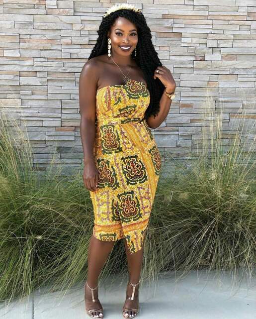 2020 Latest Ankara Short Gown Styles For Beautiful African Woman