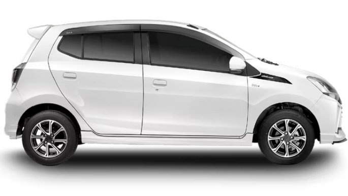 warna mobil ayla putih