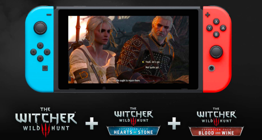 witcher 3 gamestop switch