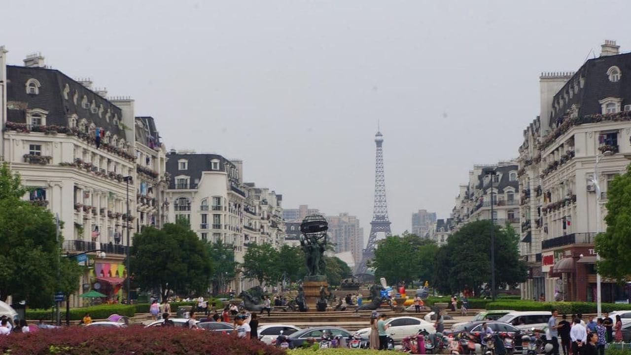 Insolite : Découvrez Tiandu Cheng, la copie de Paris en Chine !