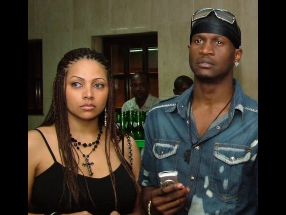 Image result for Peter Okoye and Lola Omotayo
