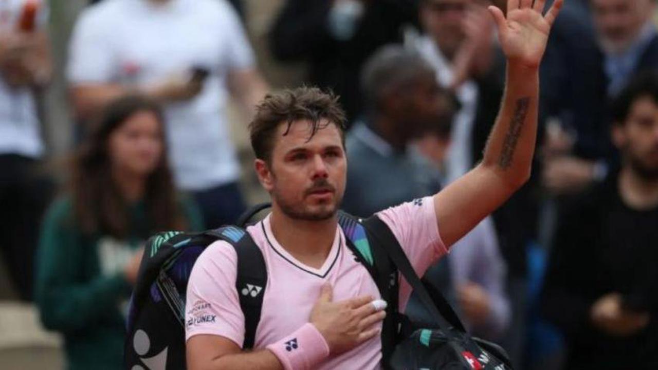 Stan Wawrinkas Reaktion nach seiner Niederlage in der ersten Runde bei Roland Garros