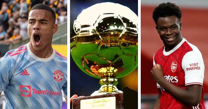 Mason Greenwood Bukayo Saka More Golden Boy 21 Nominees Revealed Opera News