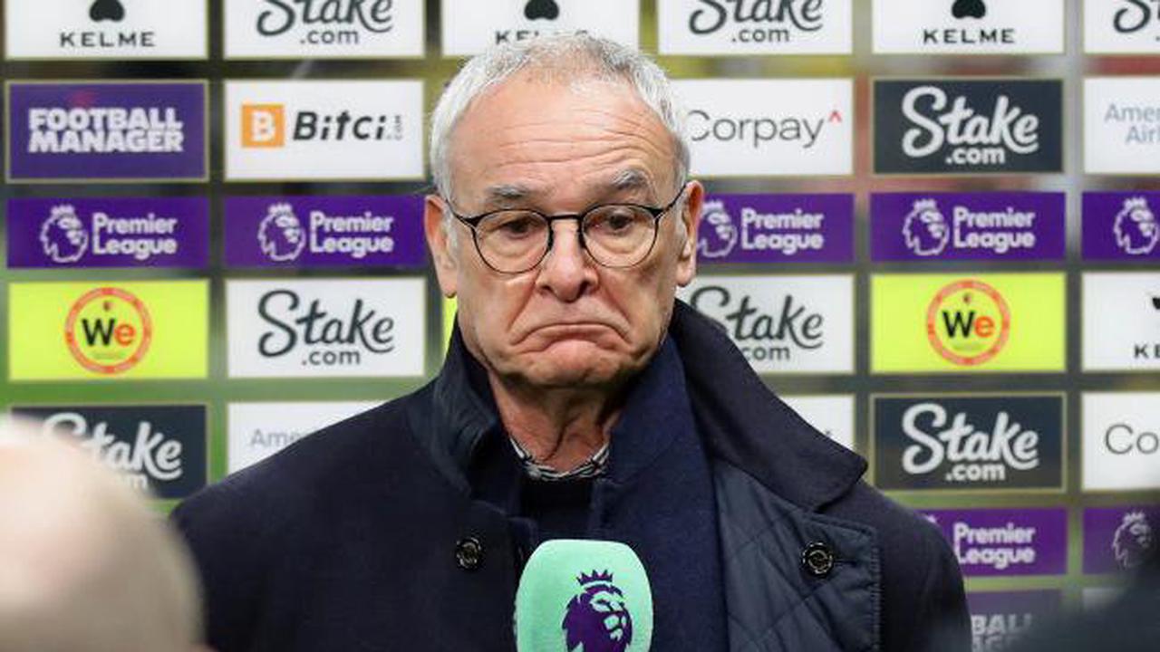 Ranieri now expecting to lose his job at Watford