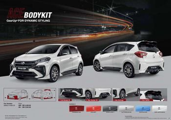 Perodua Myvi GearUp Ace bodykit (GearUp)