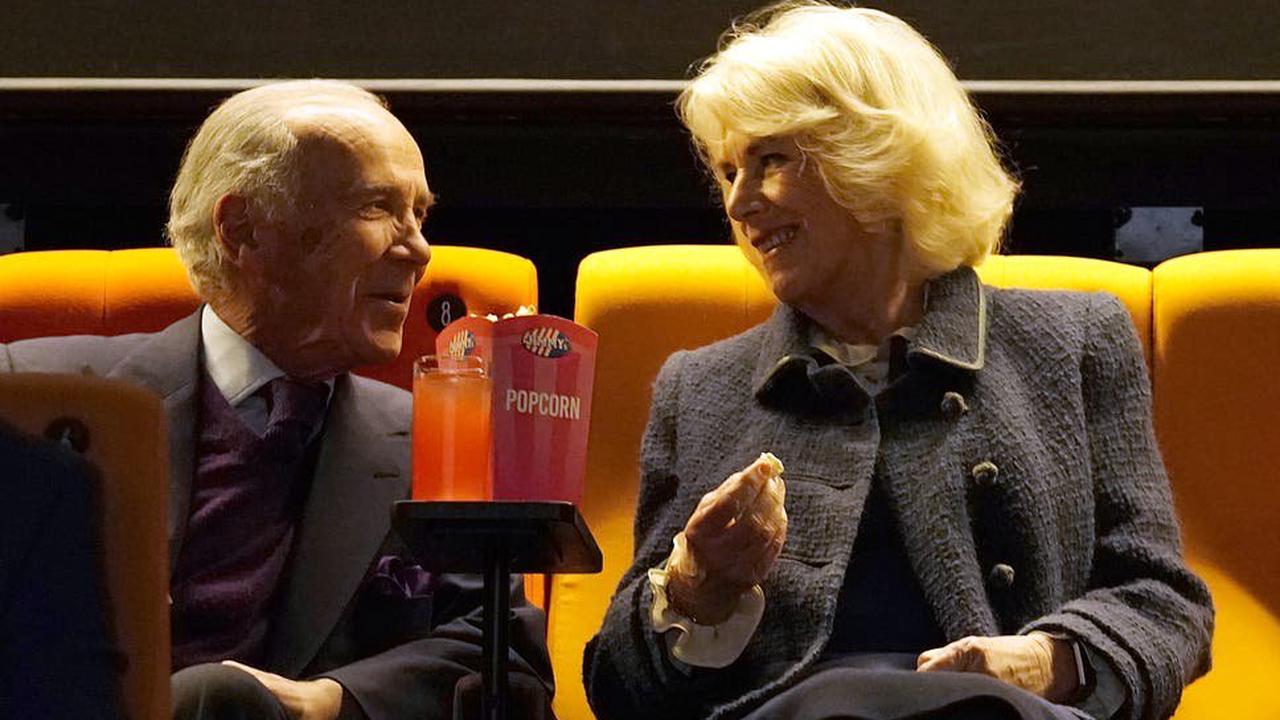 Camilla opens boutique cinema with promise to return with her grandchildren