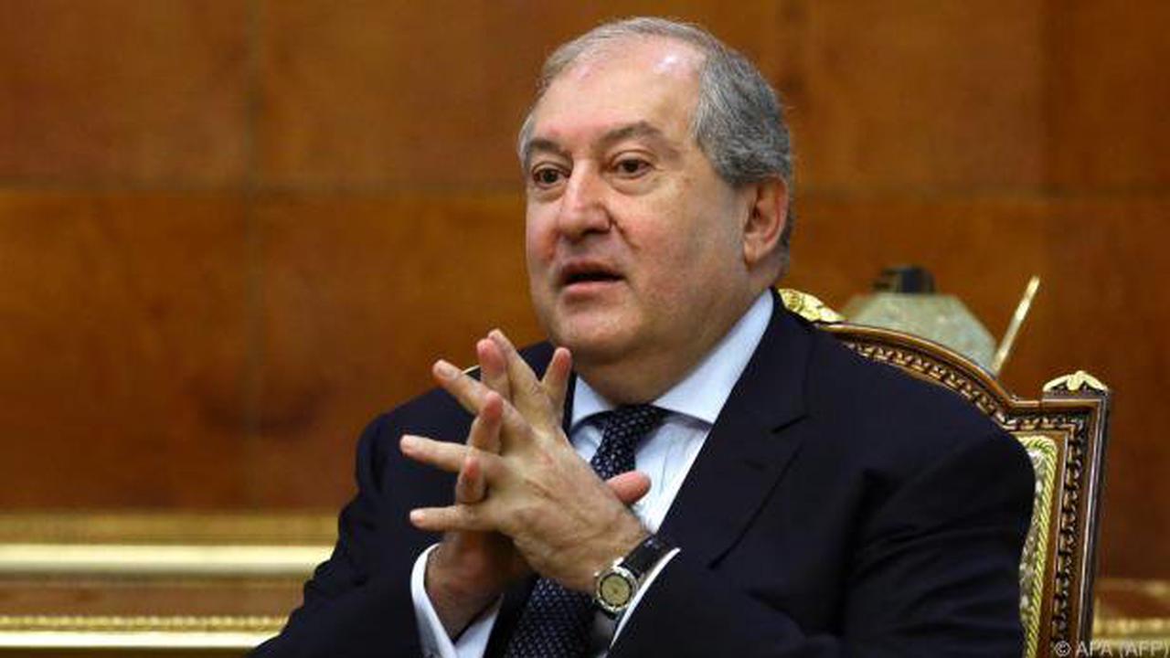 Armeniens Staatschef Sarkissjan kündigt Rücktritt an