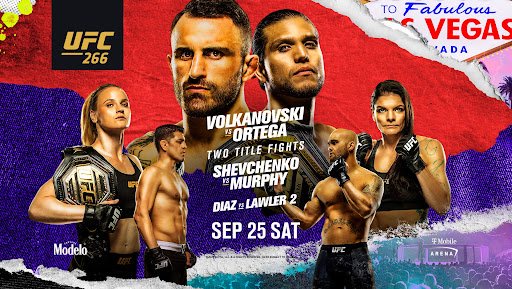 Ufc 266 Free Live Streams Reddit Watch Diaz Vs Lawler - Opera News