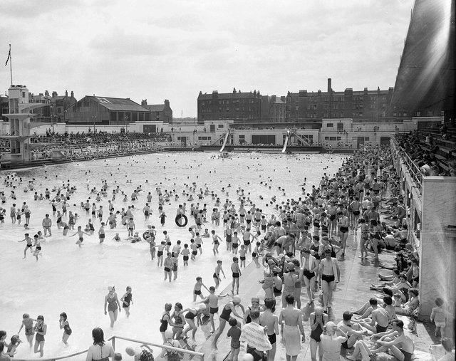 Portobello Open Air Pool These 21 pictures from the 1950s and 1960s