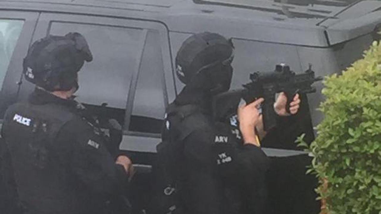 Man charged with affray after six hour police siege