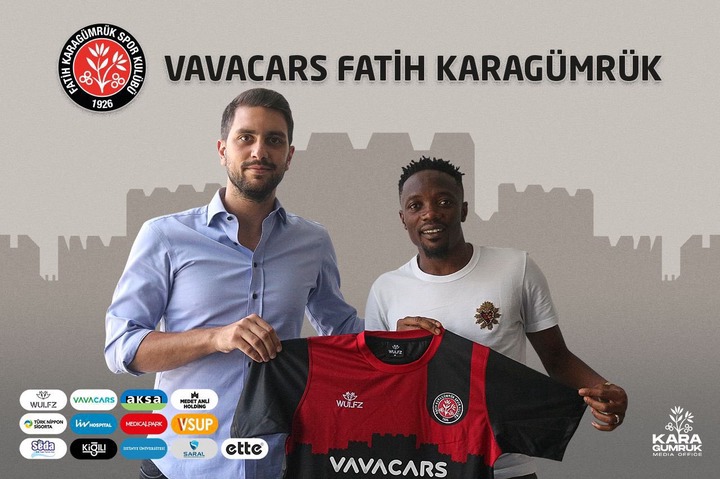 Super Eagles captain, Ahmed Musa is unveiled as new Karagumruk SK player in Turkey (photos)