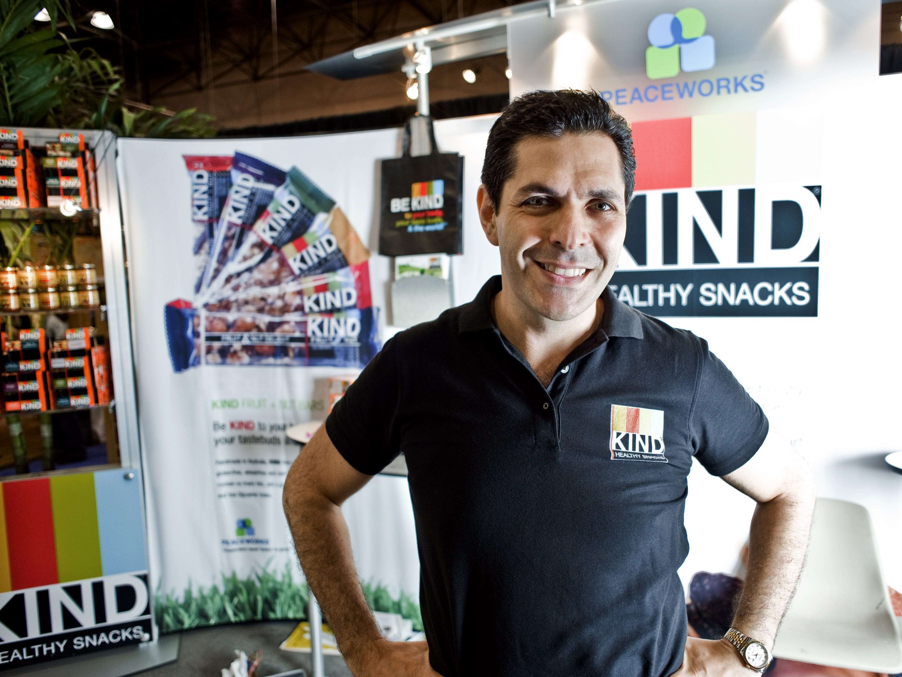 Slide 2 of 11: A mere 3.8% of wealthy people made their fortunes in food service, according to Wealth-X. Daniel Lubetzky created the first KIND bar after trying a snack bar made with whole fruits and nuts while on a business trip in Australia and has since built a $1.2 billion fortune selling the bars and other snacks, according to Forbes.