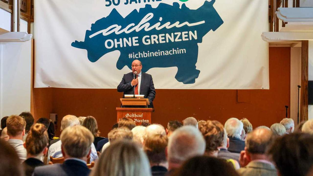Jubiläumsfeier 50 Jahre Gebietsreform: Trio für Achim