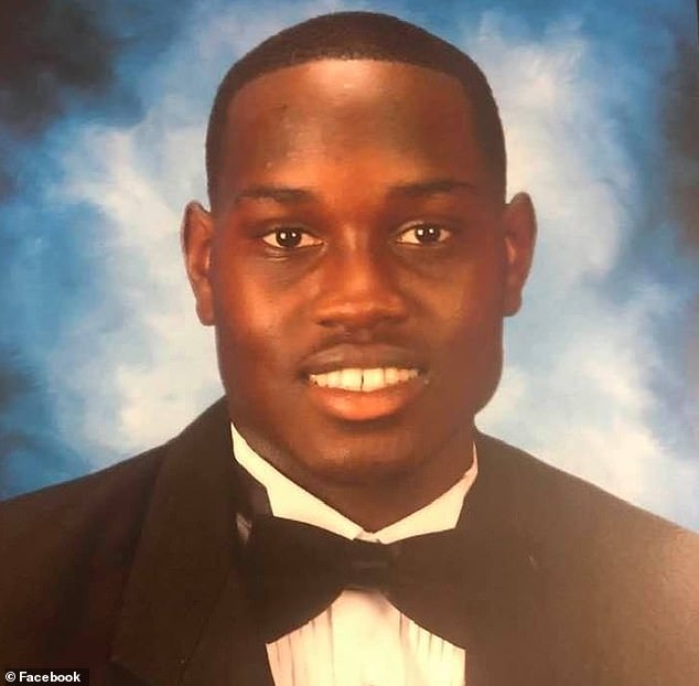 Obama also made mention of the February 23 killing of 25-year-old Ahmaud Arbery (above), who was fatally shot by two armed white men who accosted him while he was jogging in his neighborhood in Georgia