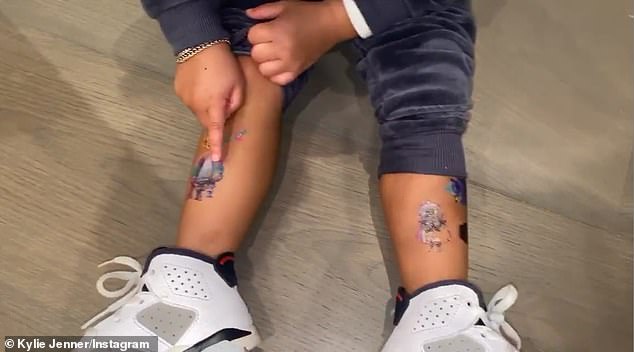 Kylie exclaimed: 'Wow! You have so many tattoos'